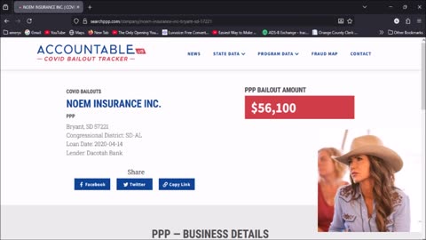 Kristi Noem South Dakota Grifter