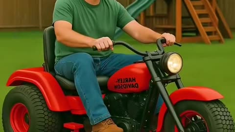 Harley Lawn Mowers!