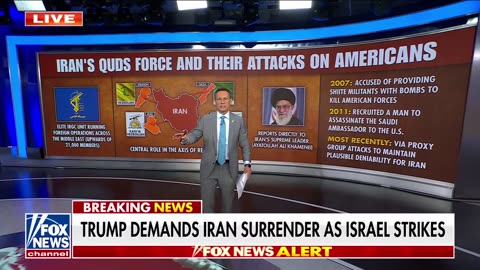 Trump demands Iran surrender as Israel strikes