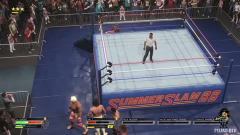 LA Knight Vs Mr T. WWE 2k22
