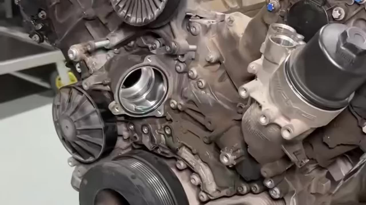 Mercedes Benz CLS63 Engine overhaul
