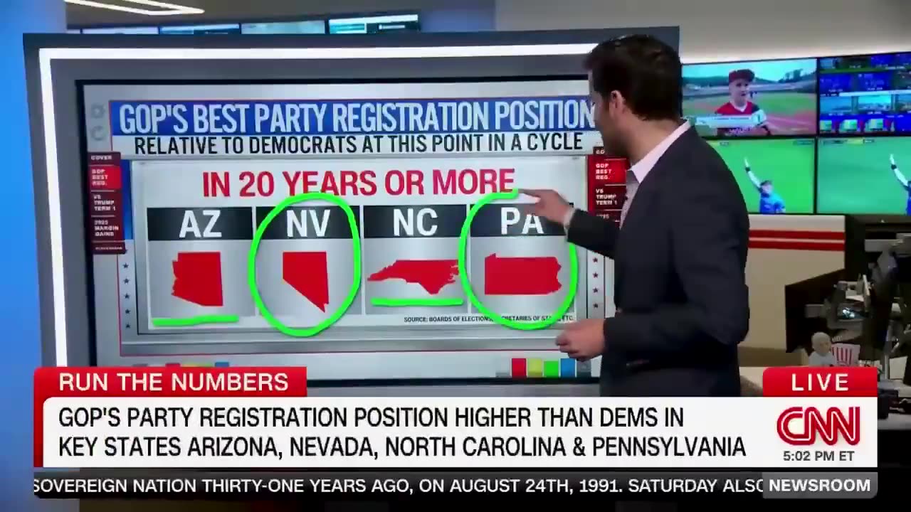 CNN’s Harry Enten Says GOP Party Registration At Strongest Level In More Than 20 Years