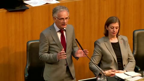 Finanminister Marterbauer Nationalrat