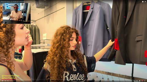 Kalogeras Sisters GO PROM SUIT SHOPPING FOR NOAH REACTION