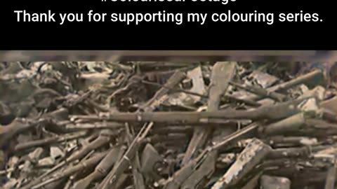 Buried Power Soviet Soldiers Find Tank Depot #ColourisedHistory