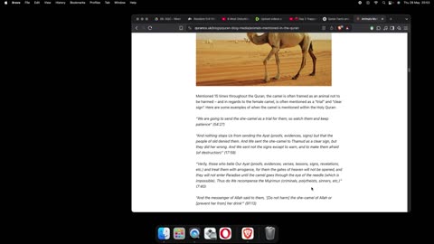 Animals Mentioned in the Quran