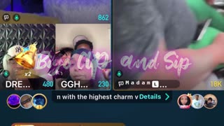 Team PK Supa GG ft MadamLo going at DreBaby's professionalism 9/3/25 #bigoclipandsip