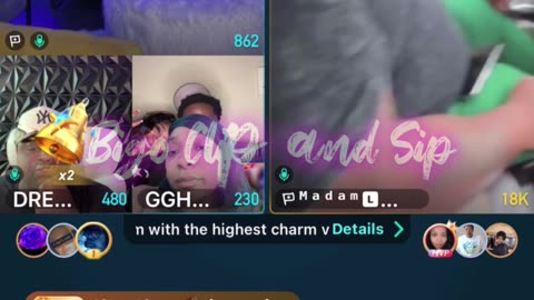 Team PK Supa GG ft MadamLo going at DreBaby's professionalism 9/3/25 #bigoclipandsip