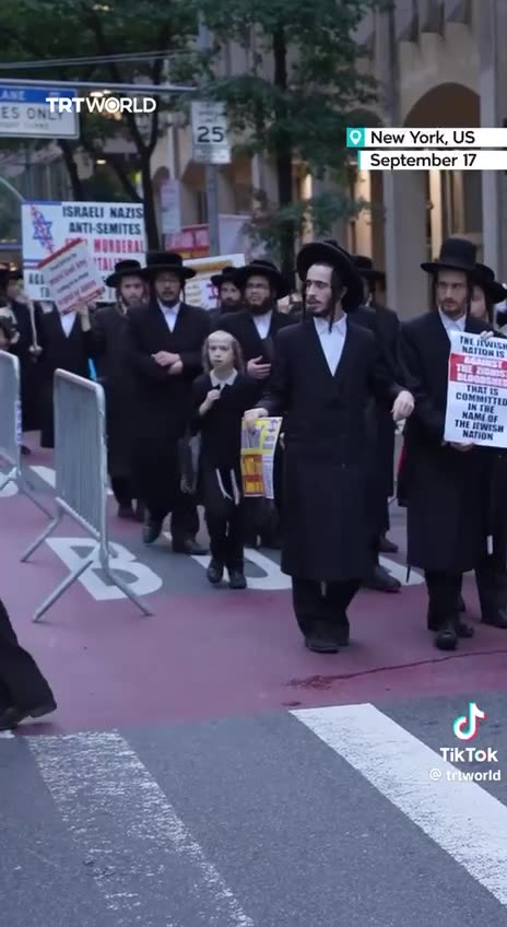 Anti-Zionist Jews Rally in New York ahead of Netanyahu’s Visit