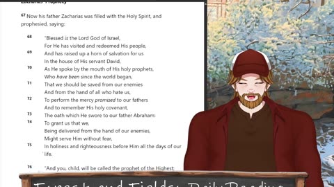 Forest and Fields Daily reading: Luke 1:57-80