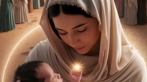 The Miraculous Birth of Prophet Isa (A.S.) | Story of Baby Jesus in Islam .
