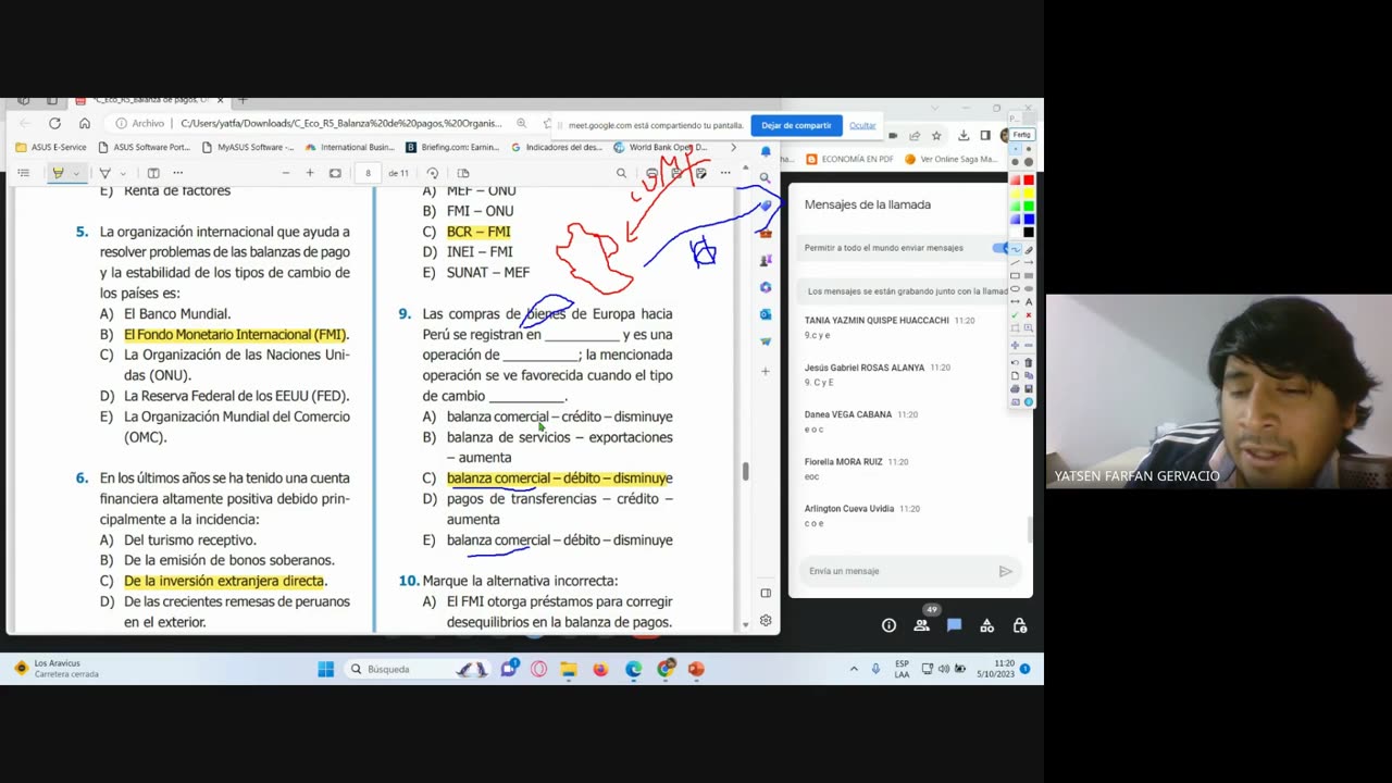 PAMER SEMESTRAL 2023 | Repaso 5 | Economía