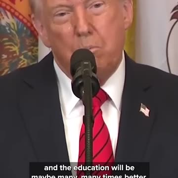 'We’re Going to Take Care of Our Teachers,' Trump Says on Order Aimed to Close Education Department