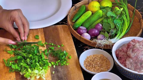 Sexy Lady cook Exotic Salad 🥗| Hot 🥵😍🥵🥵🥵