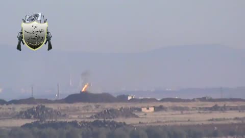 Syrian War Daraa governate, HJ-8 vs. Shilka, hit (Liwa al-Muhajireen wal Ansar) 2013.12.10