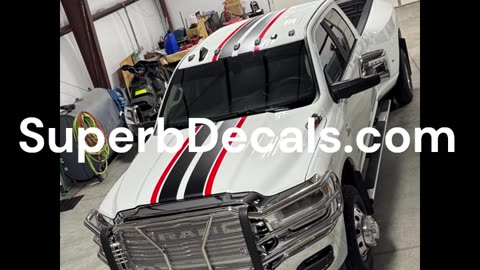 Ram Truck Stripes and Graphics