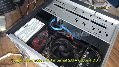 Seagate Barracuda 4Tb Internal Sata Hard Drive 6Gbps 3.5 Inches For Desktop Computer
