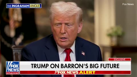 Trump gives glimpse into Barron's future