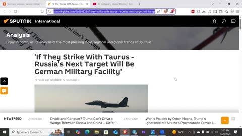 WAR ESCALATION! Germany and Russia Clash over Taurus Missiles