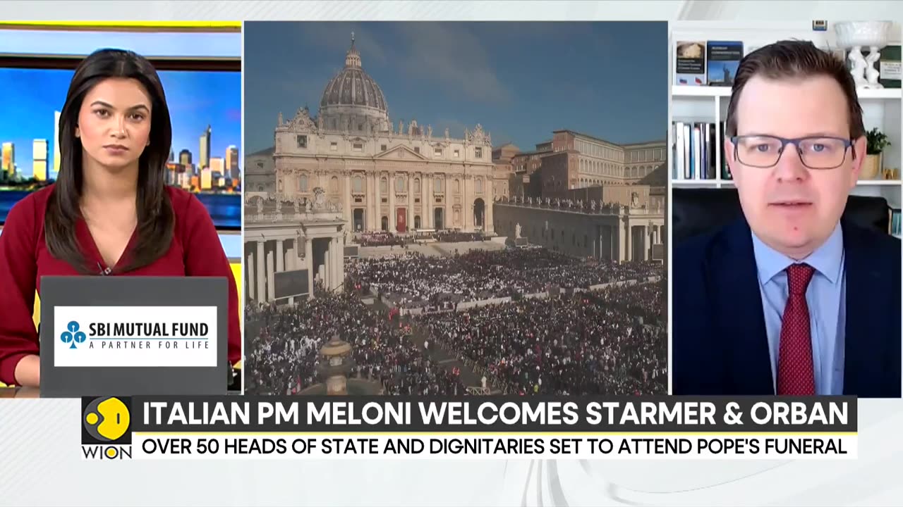 Pope Francis Funeral - Prof. Glenn Diesen on Wion