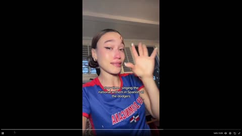 Low Life Dodgers National Anthem singer sings in Spanish after being told not to
