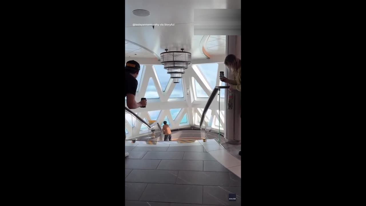 Cruise ship battles massive waves in infamous Drake Passage