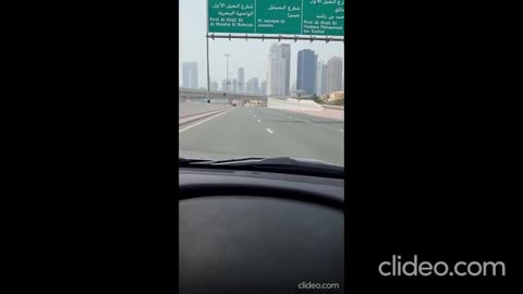 Driving on the main artillery road of Dubai #dubai #dubaicity #dubailife #uae #uaelife