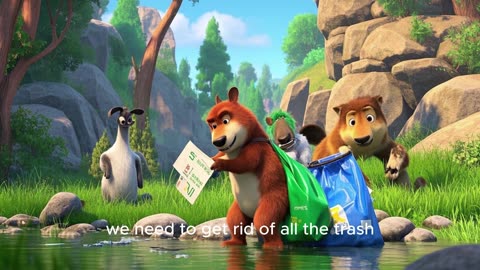 Clean-Up Time at the Zoo