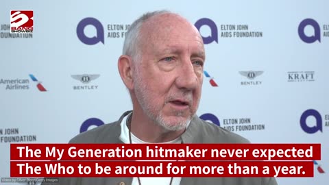 Pete Townshend quipped that The Who are always available for private parties