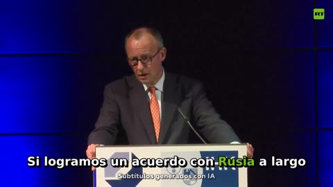 Merz: Rusia es un estado europeo y debemos encontrar un compromiso