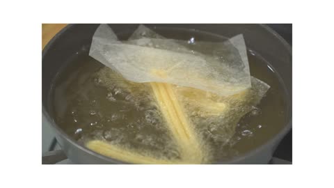Churros & Hot Chocolate Recipe [No Oven]