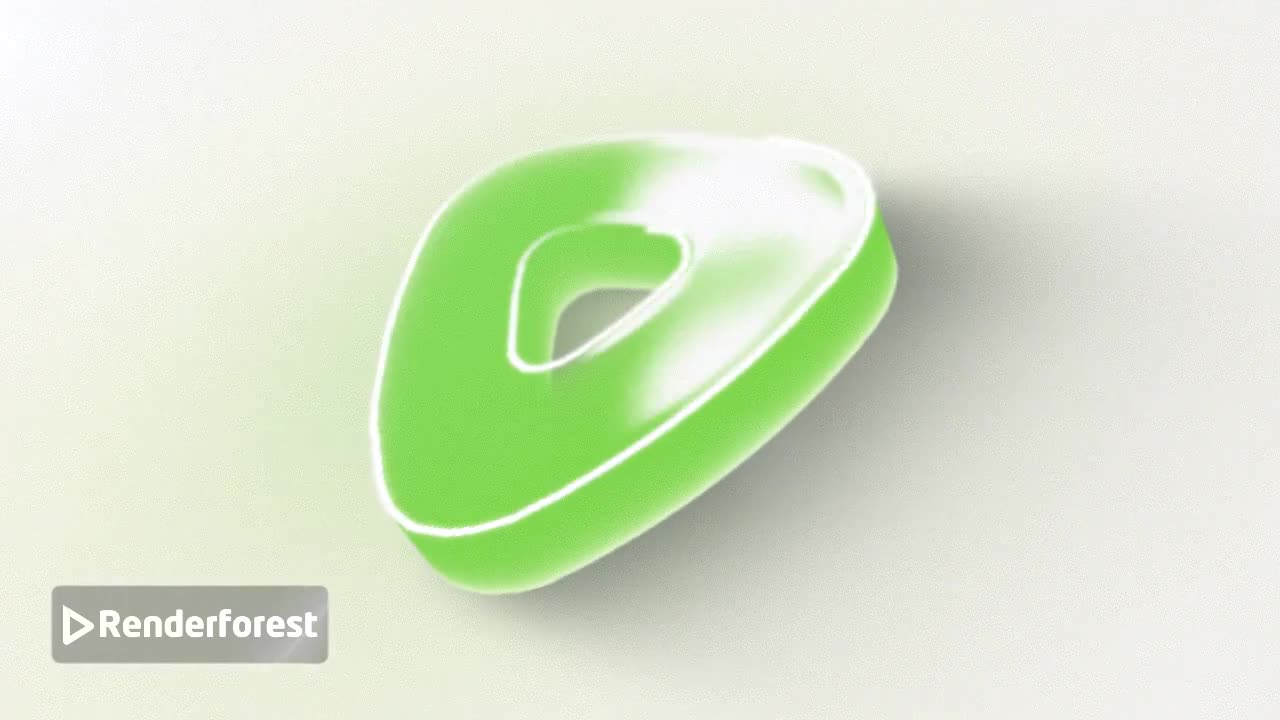 Minimal Shiny Logo Reveal
