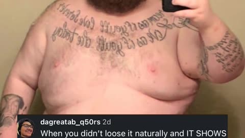 An amazing weight loss