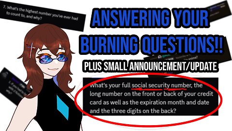 Q&A PART 2 SPECIAL! (Small Update/Announcement)