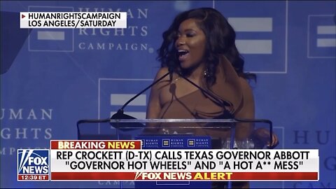 Jasmine Crockett SLAMMED for calling Governor Abbott "Hot Wheels" (03/25/25)