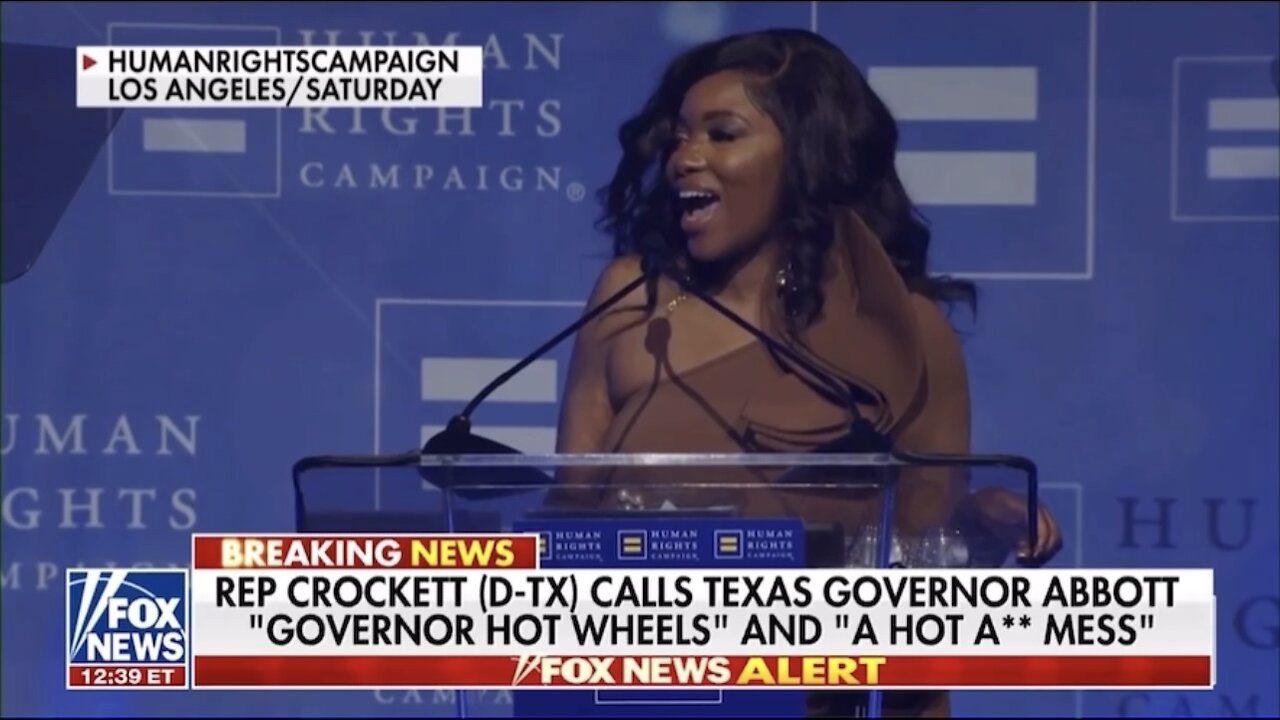 Jasmine Crockett SLAMMED for calling Governor Abbott "Hot Wheels" (03/25/25)