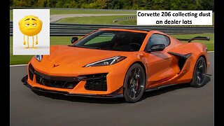 Corvette Z06 collecting dust on dealer lots, buy a Porsche instead