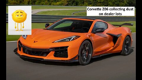Corvette Z06 collecting dust on dealer lots, buy a Porsche instead