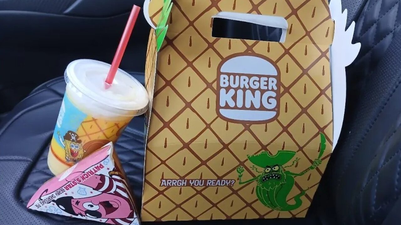 Burger King's SpongeBob Meal Reviewed | Is It Worth It?