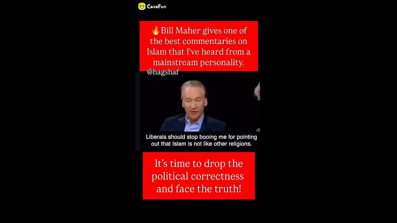 Bill Maher points out Islam is not like other religions