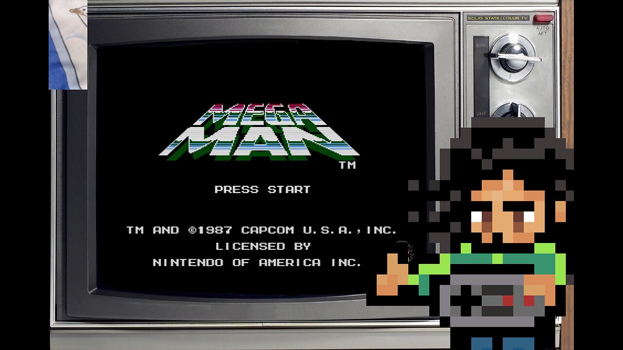 Mega Man (1987) NES Playthrough.