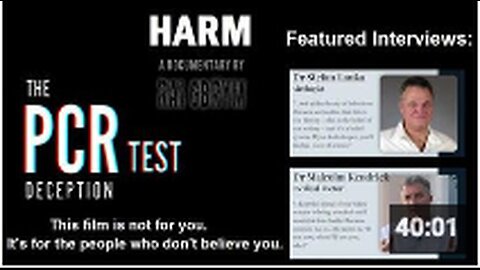 "Share Banned YouTube Documentary Revealing PCR Test Deception with Skeptics"