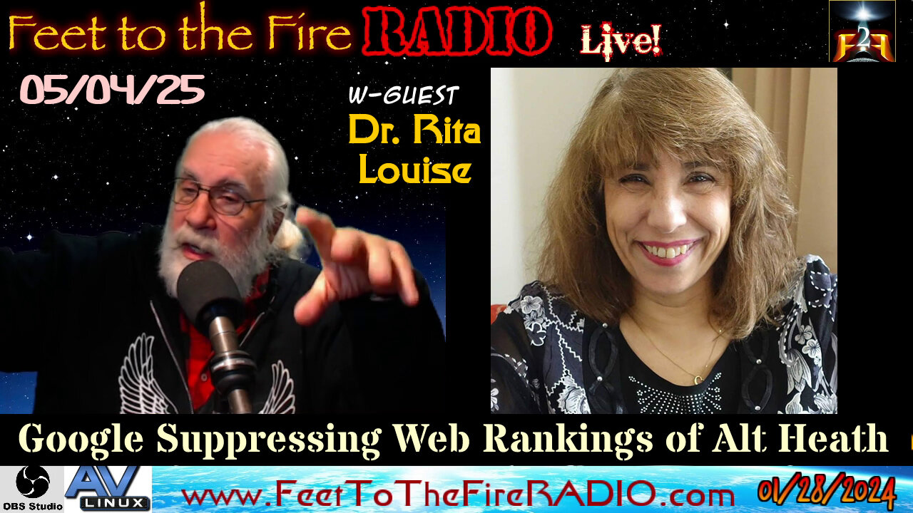 F2F Radio: Google's Ranking Suppression of Alternative Health