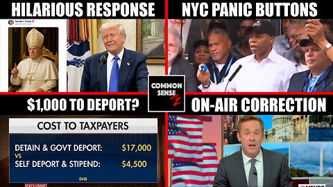 Trump Responds To Pope Image | NYC Panic Buttons | Paying Illegals To Deport? | MSNBC Clears The Air