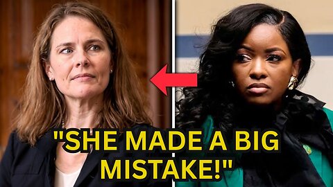 JUDGE AMY CONEY BARRETT TRIES TO JAIL JASMINE CROCKETT – SHE MAKES HER INSTANTLY REGRET IT!