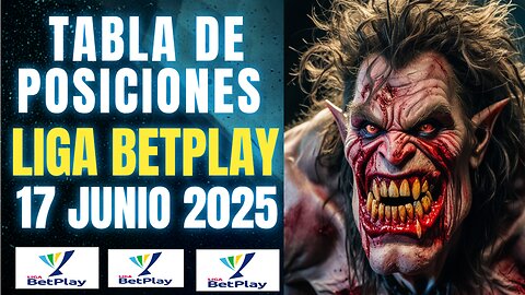 TABLA DE POSICIONES LIGA BETPLAY 17 JUNIO 2025 Y GOLEADORES CRYPENATO