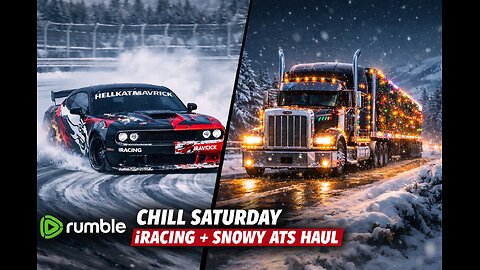 🏎 🚛Chill Saturday iRacing + Snowy ATS USA Haul Grind Live!! #REGIMENTGAMING #REESTREAM