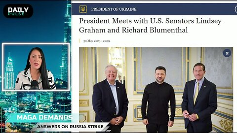 Lindsay Graham Helped Sabotage Trump-Led Peace Efforts and Kiev Hotel Stay Cost Americans $$$$