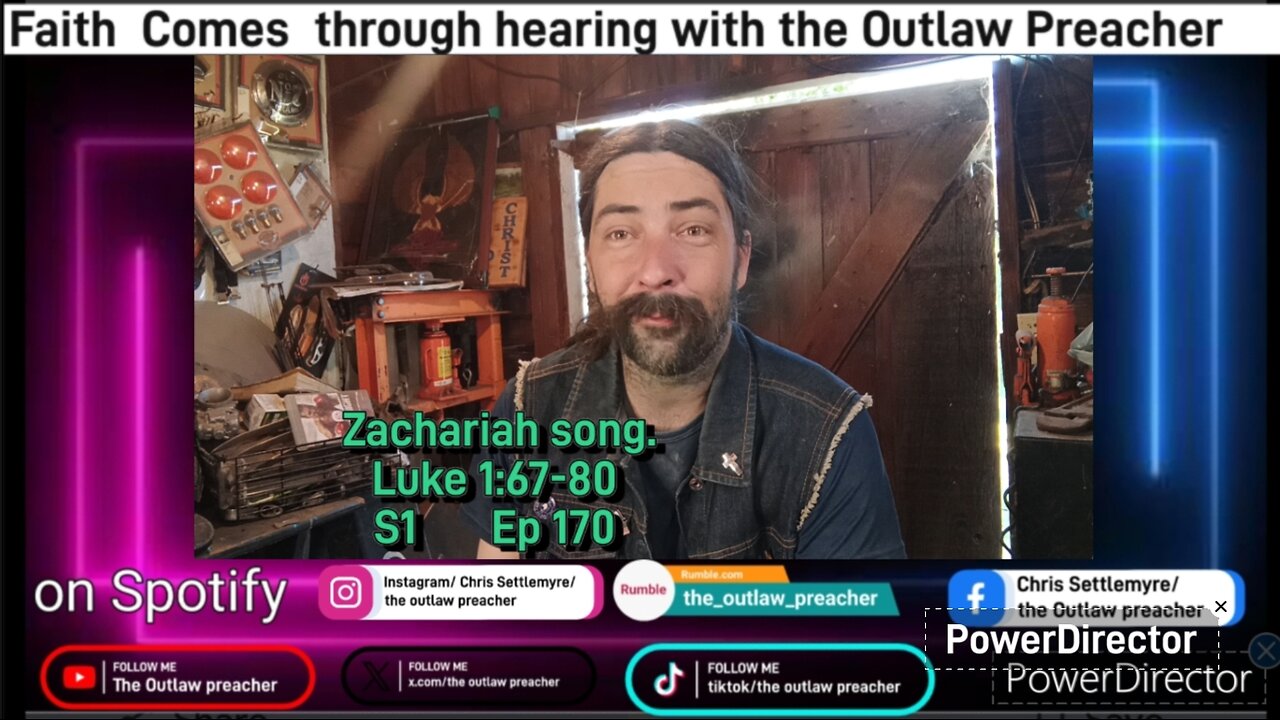 Zachariah song. Luke 1:67-80 S1 Ep 170