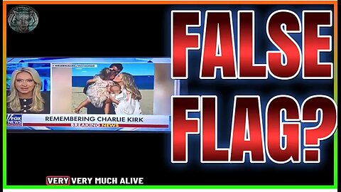 THE CHARLIE KIRK SHOOTING HAS FALSE FLAG WRITTEN ALL OVER IT WE ARE WATCHING A MOVIE 👊